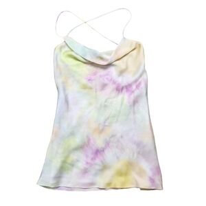 NWT Zara Colorful Tie-Dye Dress